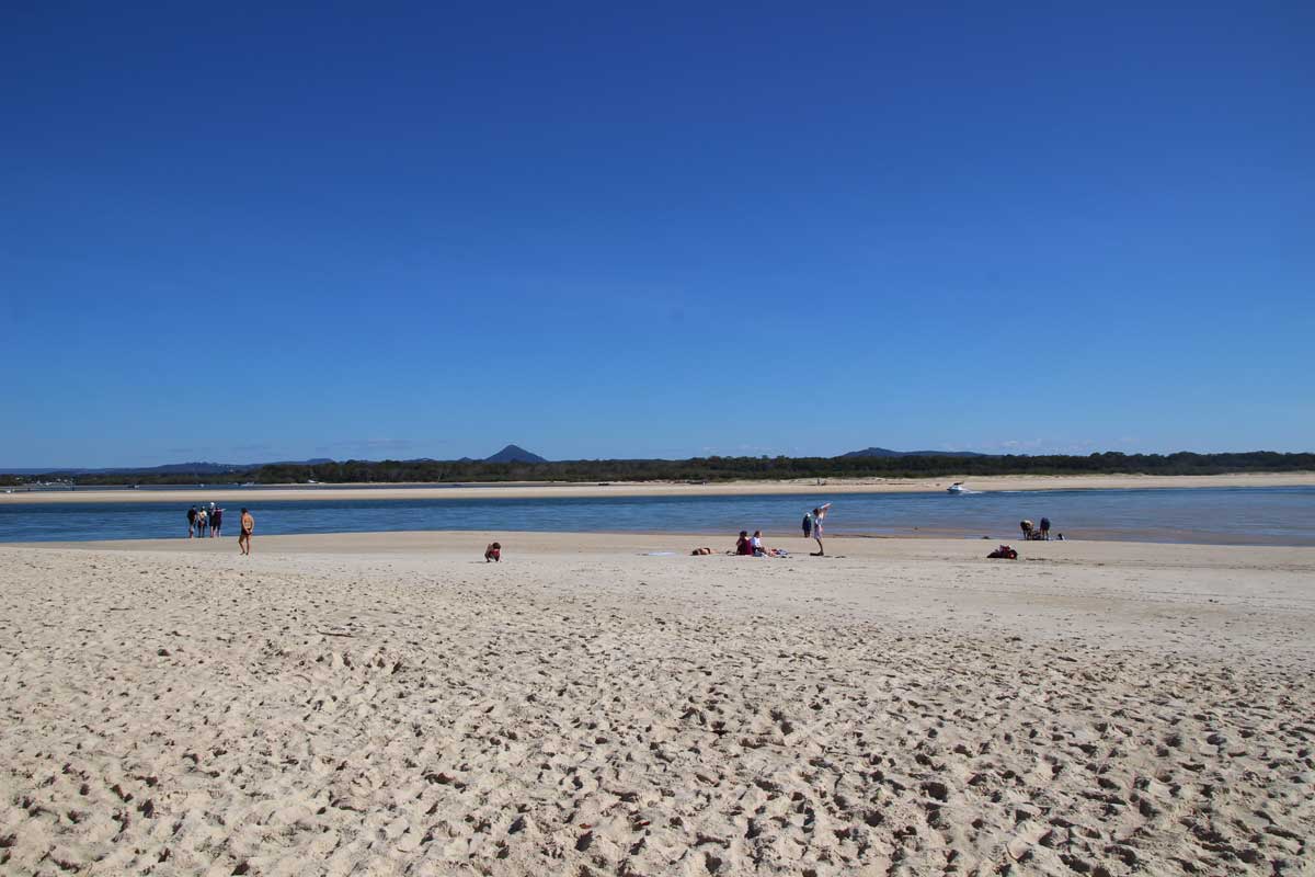 sable plage Noosa Australie