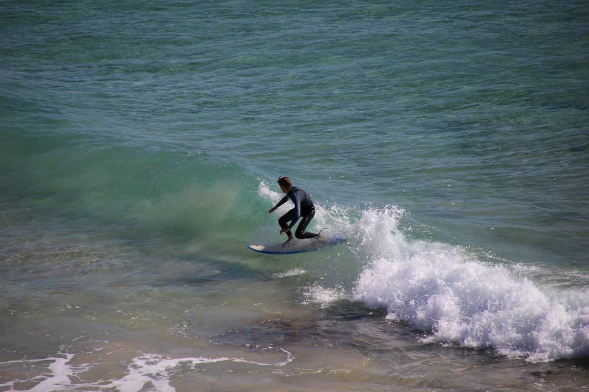 surfeur Noosa Australie