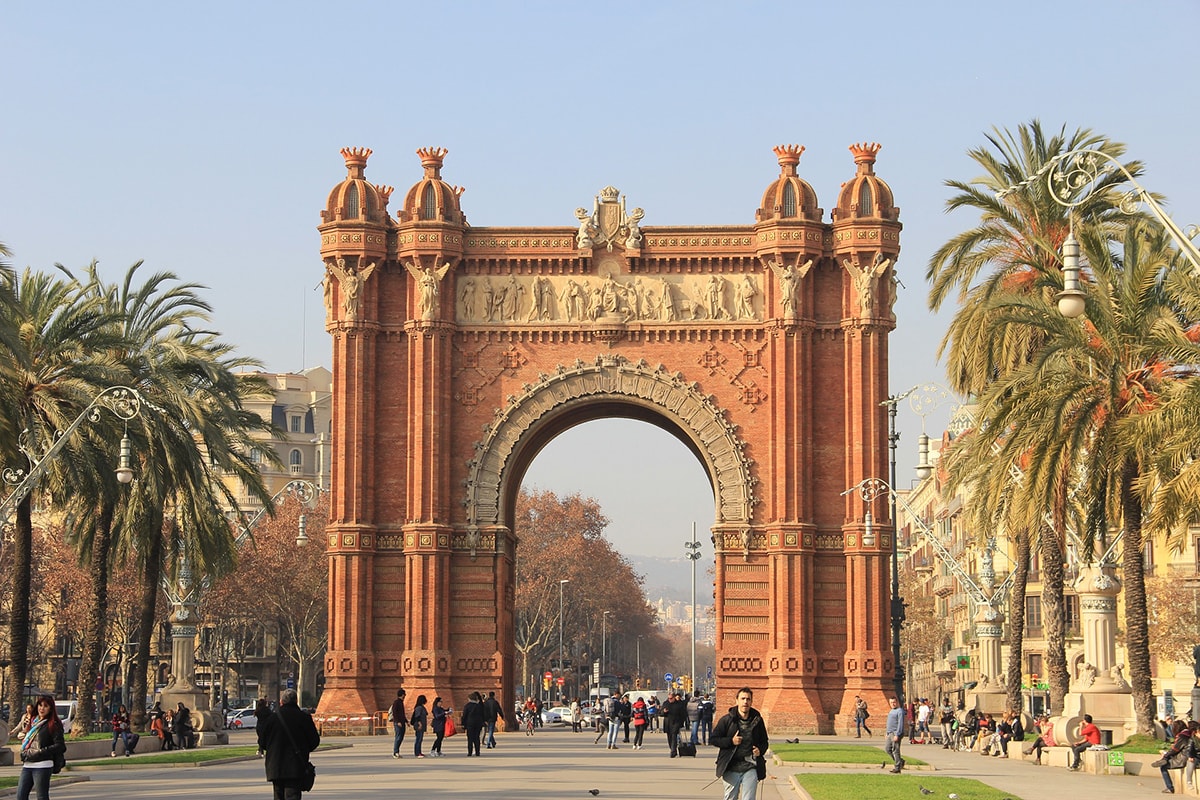 Arc de Triomf Barcelone