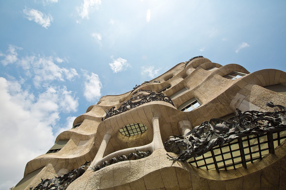 Balcon Pedrera Barcelone