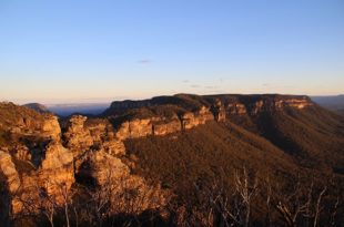 Coucher de soleil Blue Mountains