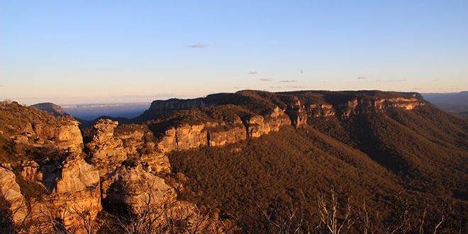 Coucher de soleil Blue Mountains