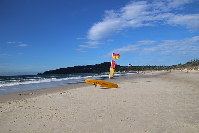 Plage Byron Bay Australie