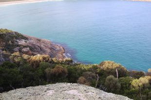 Vue hauteur Wilsons Promontory