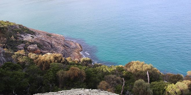 Vue hauteur Wilsons Promontory