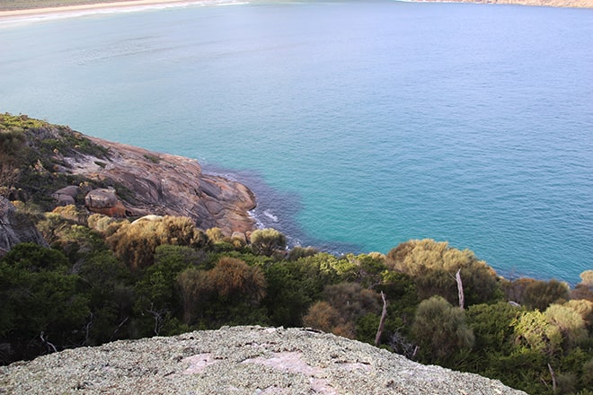 Vue hauteur Wilsons Promontory