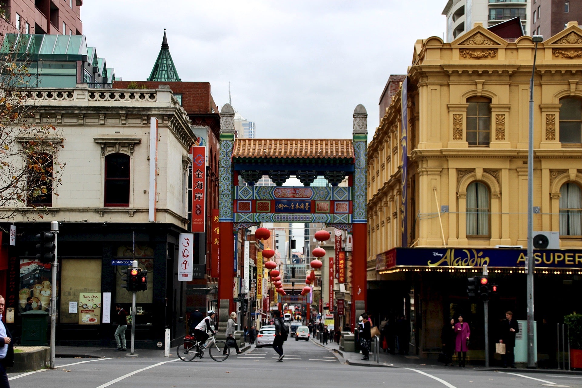 Chinatown Melbourne porte