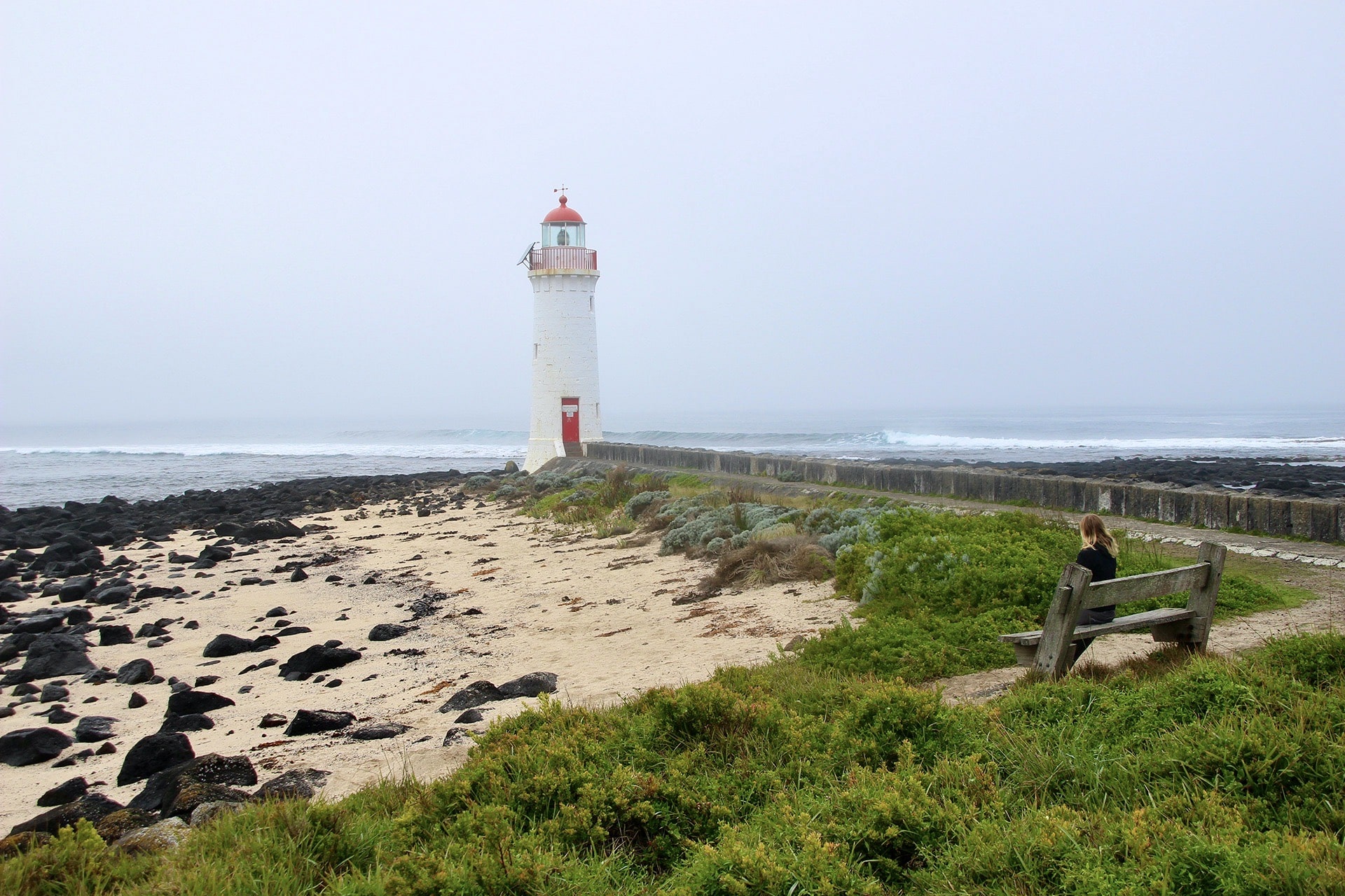 Phare Port Fairy sur Griffiths Island