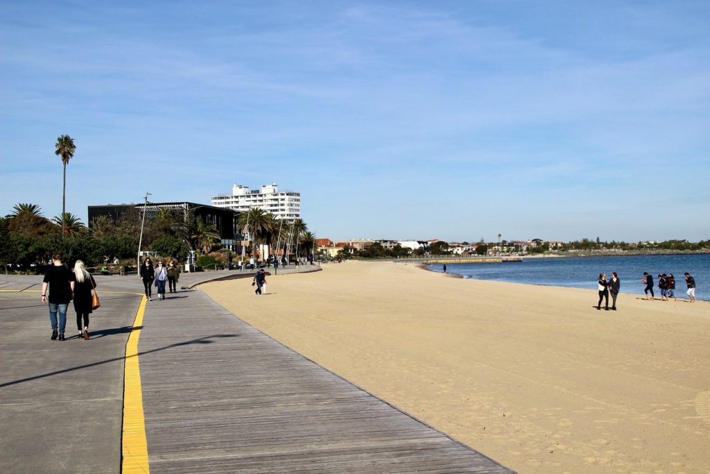 Plage Saint kilda Melbourne