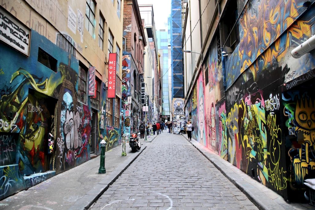 Rue Street Art Melbourne Australie