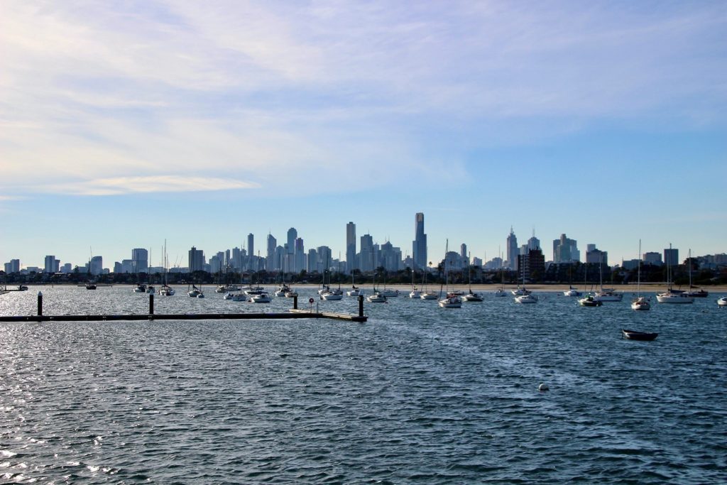 Skyline Melbourne de jour