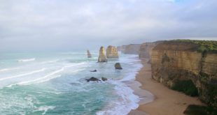 Vue 12 Apôtres Great Ocean Road Australie