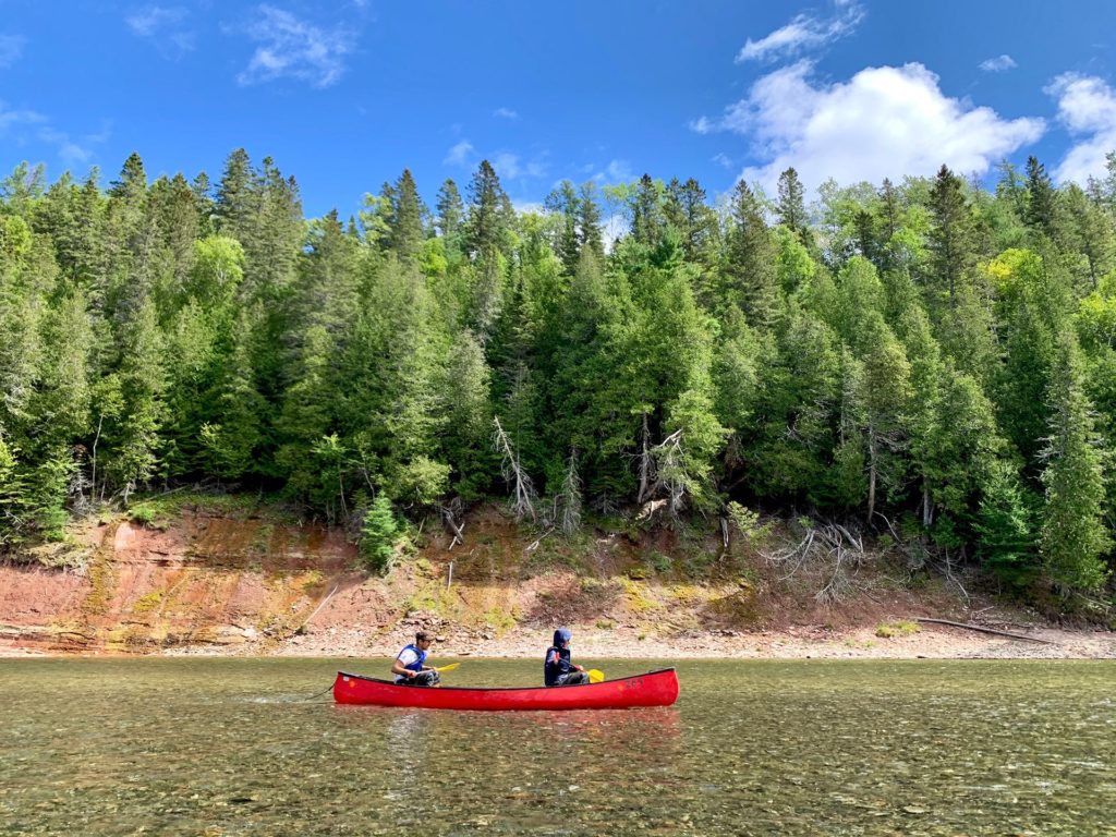 Canot Rivière Bonaventure - Gaspésie