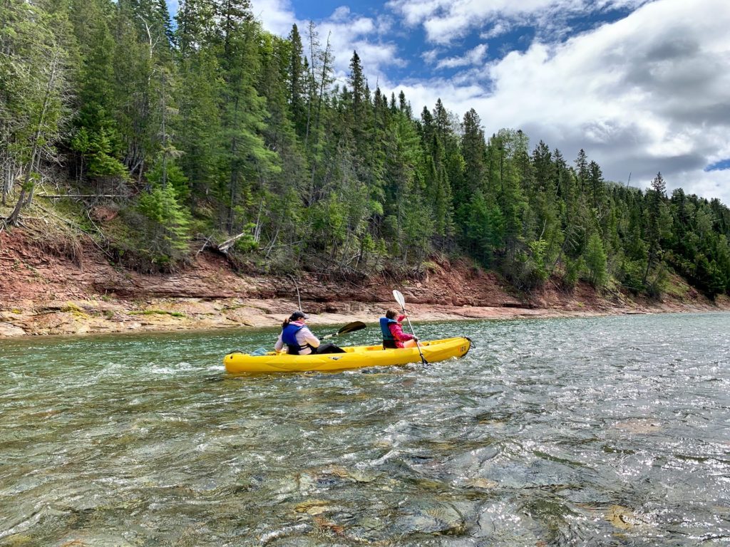 Kayak double Rivière Bonaventure - Canada