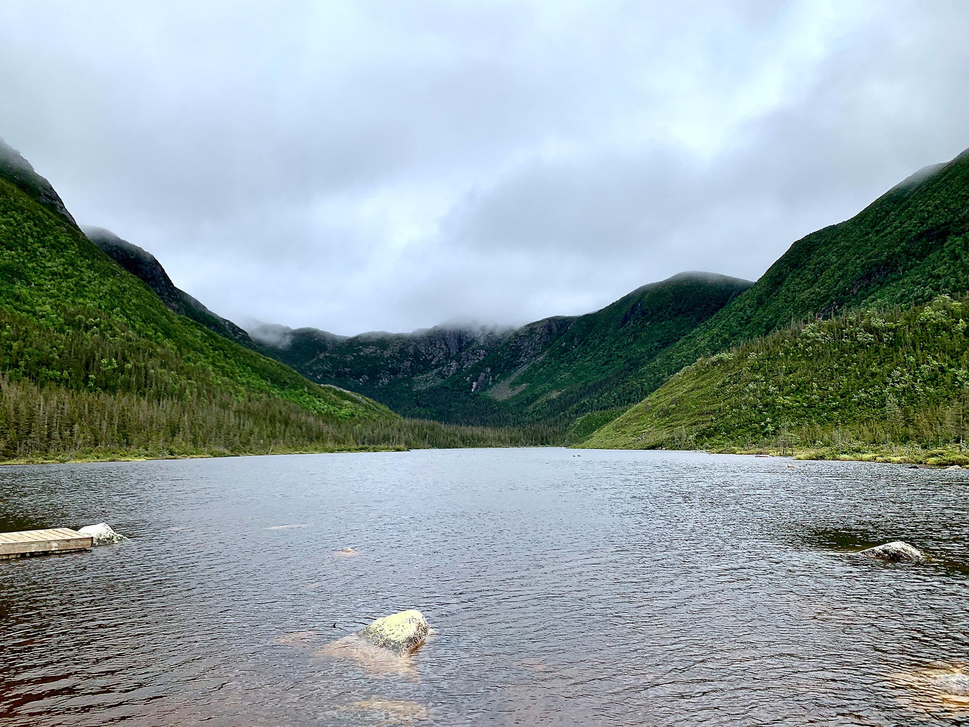 Lac aux américains - Parc de la Gaspésie