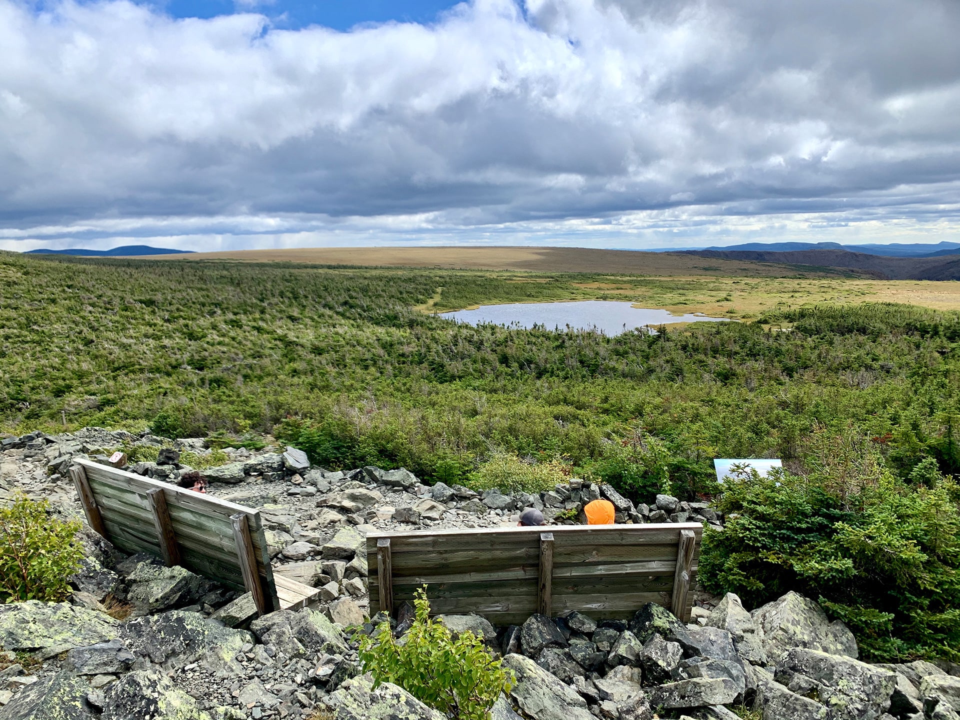 Vue Mont St Albert - Gaspésie