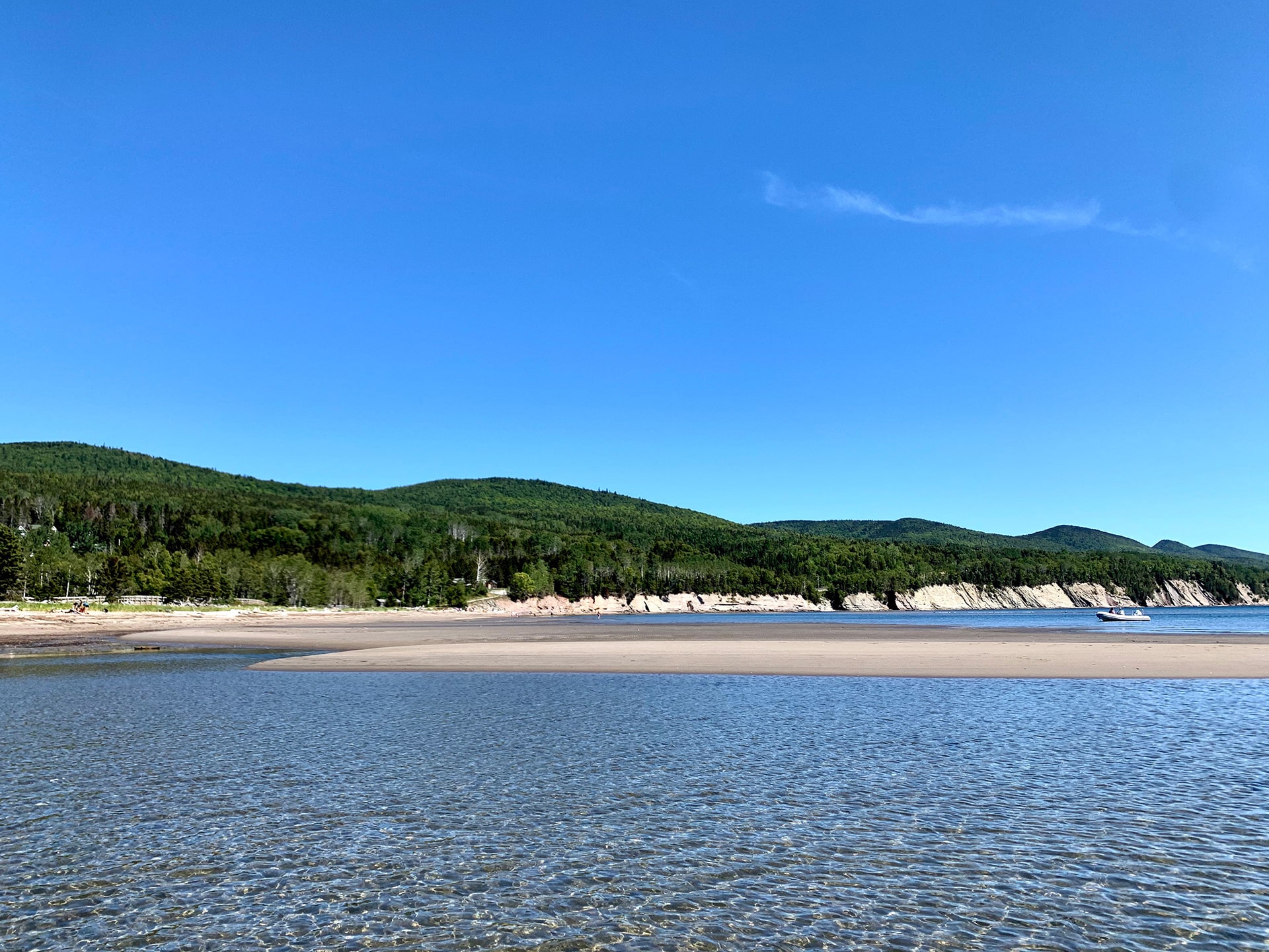 Vue plage - Parc National Forillon