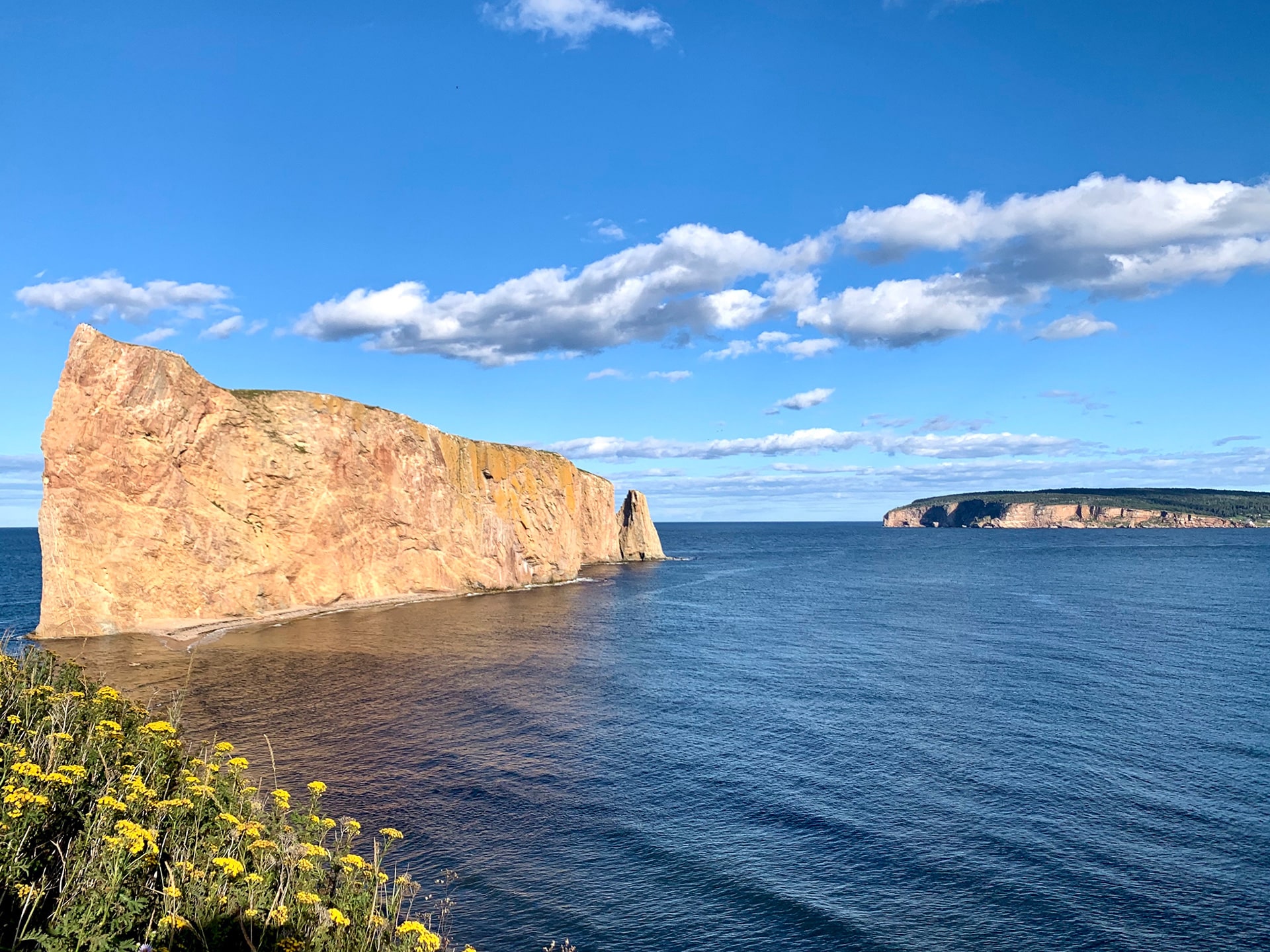 vue rocher percé - Québec